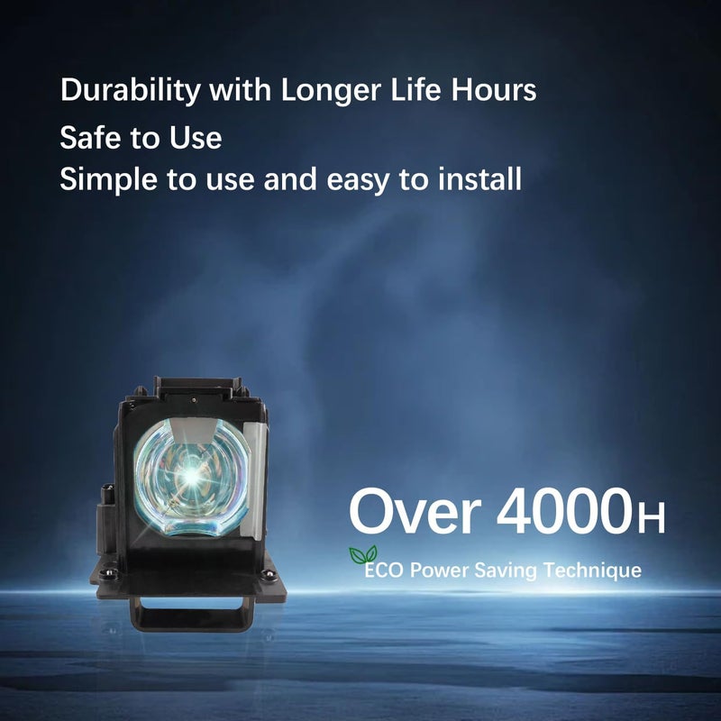SORNEICDR 915B441001 لمبة بروجكتور بديلة متوافقة مع ميتسوبيشي لـ WD-60638 /WD-60638CA /WD-60738 /WD-60C10 استبدال لمبة بروجكتور مع السكن - Image 3